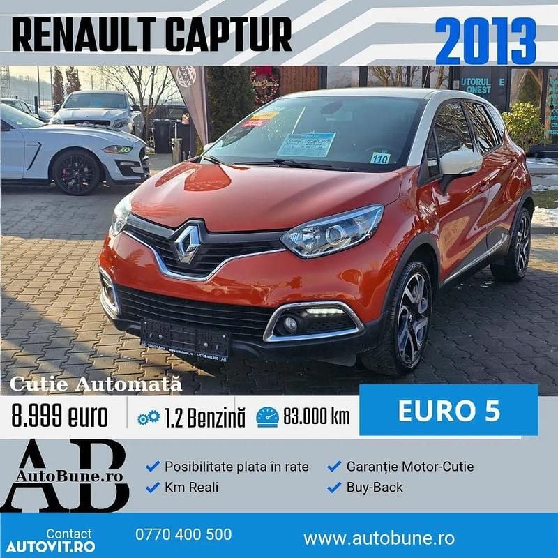 Culoareportocaliu Utilizat 2013 Renault Captur Experience SUV | 8.999 EUR (Preț OK) - Imagine 1/4