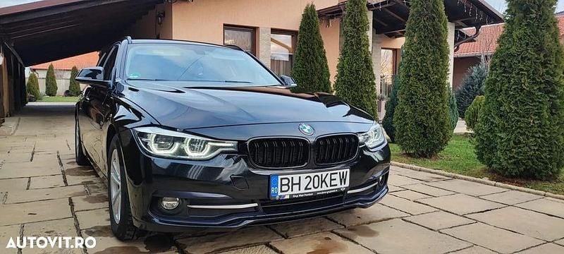 Negru Utilizat 2018 BMW 320 Sport Line Break | 14.000 EUR (Super Preț) - Imagine 1/4