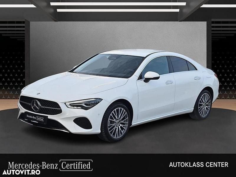 Culoarealb Second-hand 2024 Mercedes CLA250e Berlinǎ | 39.499 EUR (Preț OK) - Imagine 1/4