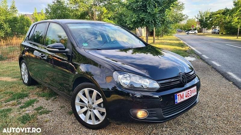 Culoarenegru Utilizat 2009 VW Golf VI Style Hatchback | 4.850 EUR (Preț OK) - Imagine 1/4