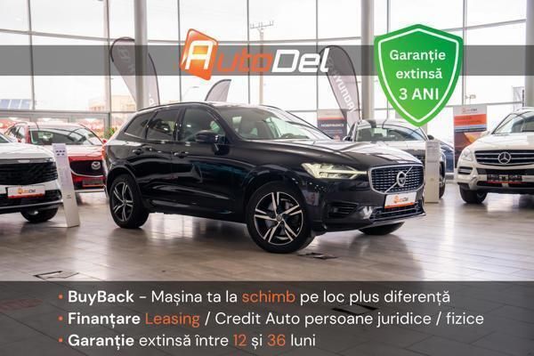Negru Utilizat 2020 Volvo XC60 R-Design SUV | 36.604 EUR (Scump) - Imagine 1/4
