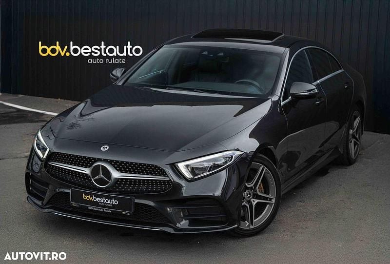 Culoarenegru Utilizat 2018 Mercedes CLS350 Berlinǎ | 31.990 EUR (Super Preț) - Imagine 1/4