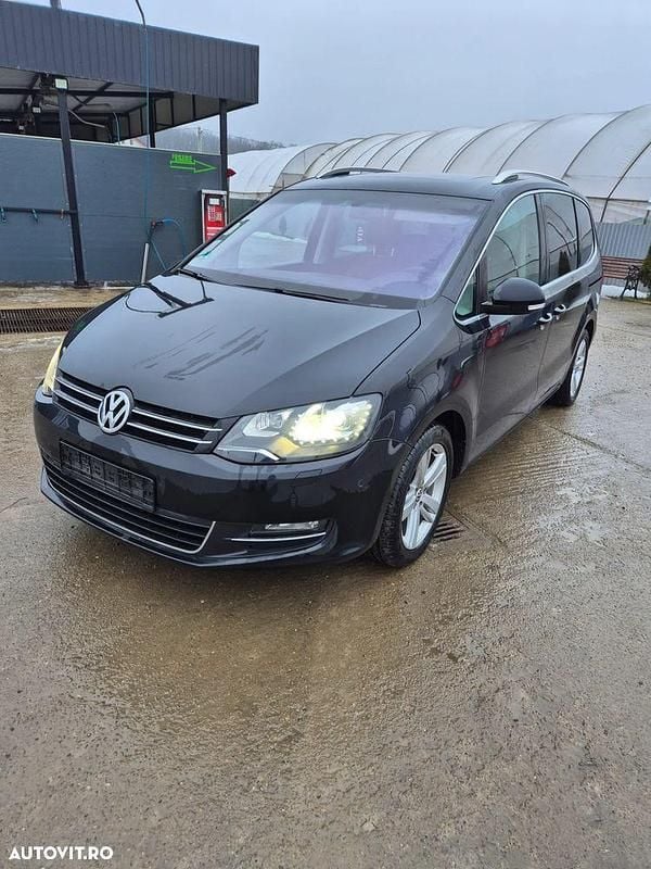 Culoarenegru Second-hand 2012 VW Sharan Highline Monovolum | 9.490 EUR (Preț OK) - Imagine 1/4