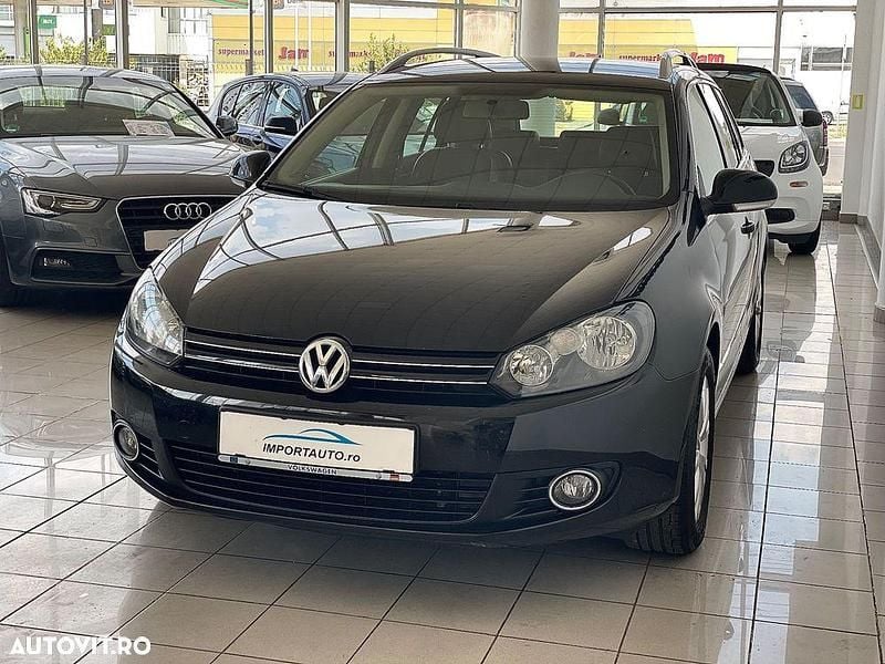 Second-hand VW Golf VII Comfortline 105 CP (77 kW) 2012 Culoarenegru Break