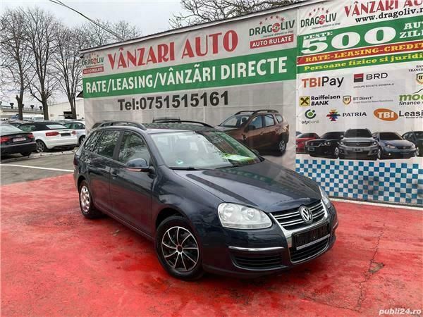 Albastru Utilizat 2008 VW Golf VI Break | 3.999 EUR (Scump) - Imagine 1/4