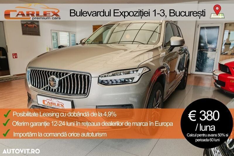 Galbeuriu Utilizat 2020 Volvo XC90 Momentum SUV | 36.900 EUR (Super Preț) - Imagine 1/4