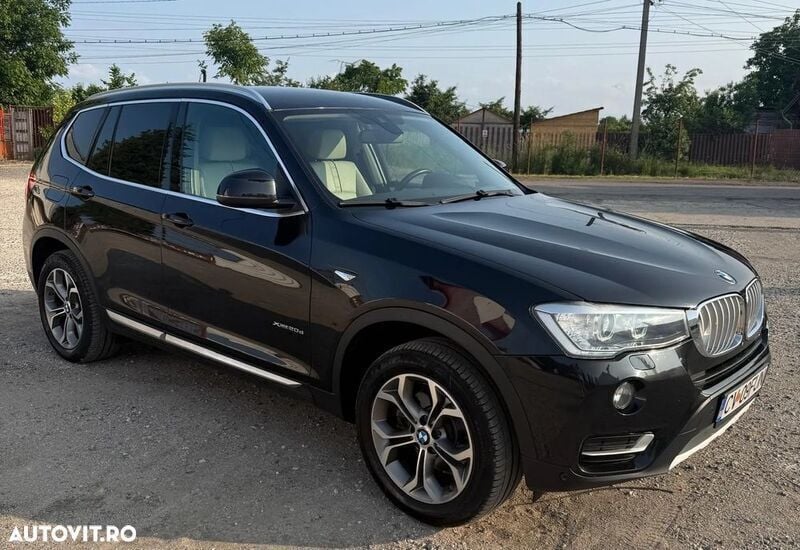 Negru Utilizat 2016 BMW X3 SUV | 15.950 EUR (Super Preț) - Imagine 1/4