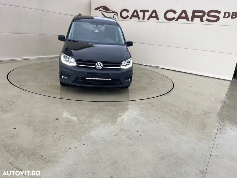 Negru Utilizat 2020 VW Caddy Monovolum | 16.065 EUR (Scump) - Imagine 1/4