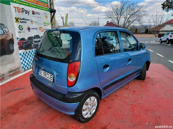 Second-hand Hyundai Atos 59 CP (43 kW) 2002 Albastru Hatchback