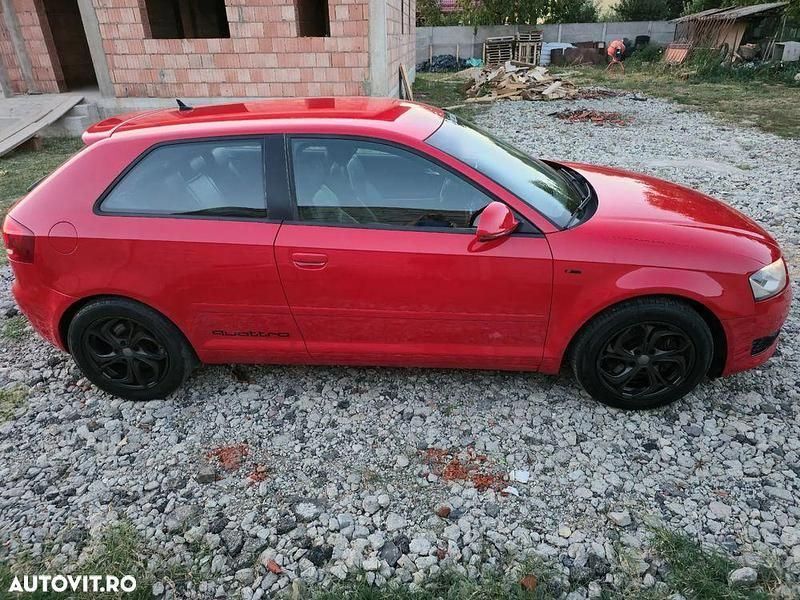 Second-hand Audi A3 S-Line 200 CP (147 kW) 2009 Culoarerosu Hatchback