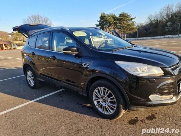 Negru Utilizat 2014 Ford Kuga SUV | 10.999 EUR (Preț OK) - Imagine 1/4