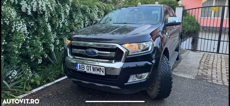 Negru Utilizat 2018 Ford Ranger Limited Pickup | 18.300 EUR (Preț OK) - Imagine 1/4