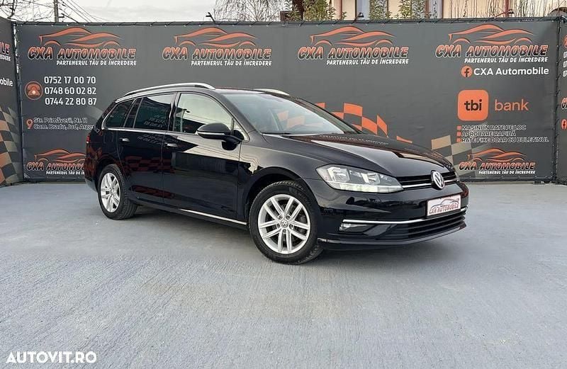 Second-hand VW Golf VII United 115 CP (84 kW) 2018 Culoarenegru Break