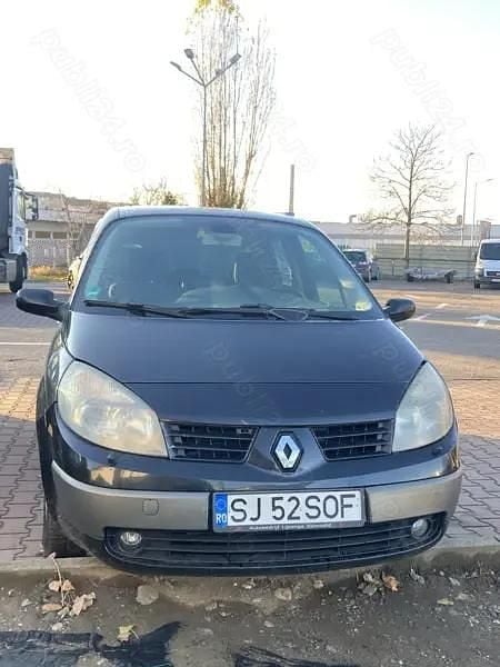 Negru Utilizat 2006 Renault Scénic Monovolum | 2.200 EUR (Preț OK) - Imagine 1/4