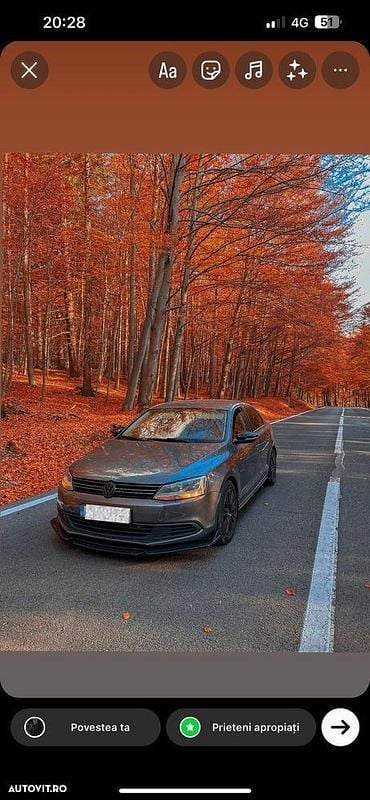 Second-hand VW Jetta Comfortline 105 CP (77 kW) 2012 Culoaregri Berlinǎ