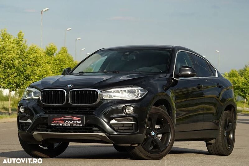 Negru Utilizat 2015 BMW X6 Comfort Edition SUV | 25.409 EUR (Puțin scump) - Imagine 1/4