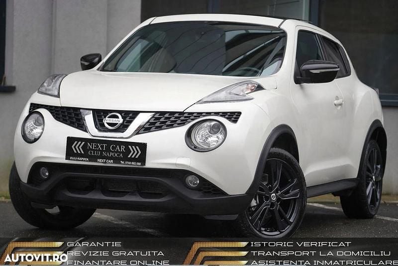Culoarealb Utilizat 2017 Nissan Juke Tekna SUV | 8.850 EUR (Preț OK) - Imagine 1/4