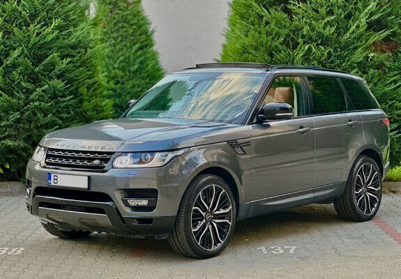 Gri Utilizat 2016 Land Rover Range Rover Sport HSE SUV | 21.900 EUR (Preț bun) - Imagine 1/4