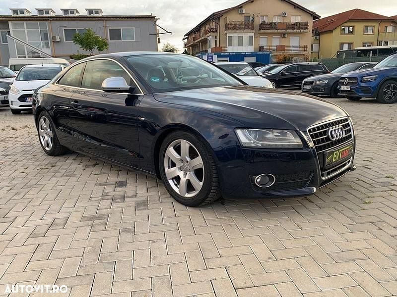 Culoarealbastru Utilizat 2008 Audi A5 Sport Coupe | 6.600 EUR (Preț OK) - Imagine 1/4