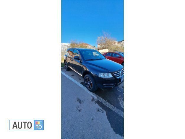 Negru Utilizat 2005 VW Touareg SUV | 4.600 EUR (Preț OK) - Imagine 1/4