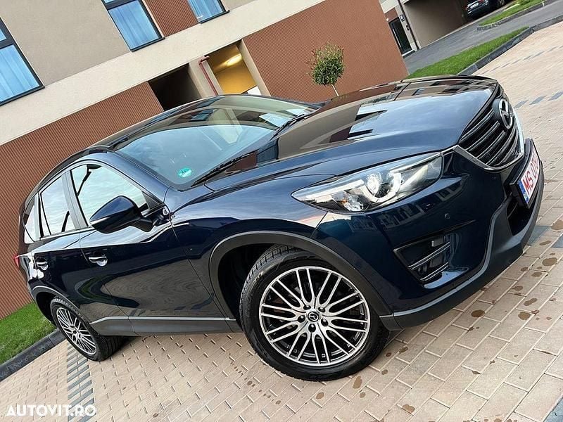 Second-hand Mazda CX-5 Sports-Line 160 CP (117 kW) 2015 Culoarealbastru SUV
