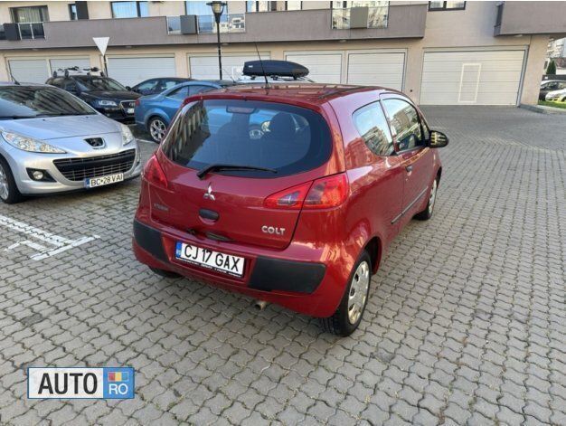Second-hand Mitsubishi Colt 75 CP (55 kW) 2007 Rosu Hatchback