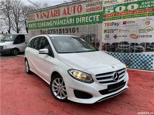 Alb Utilizat 2017 Mercedes B150 Monovolum | 12.499 EUR - Imagine 1/4