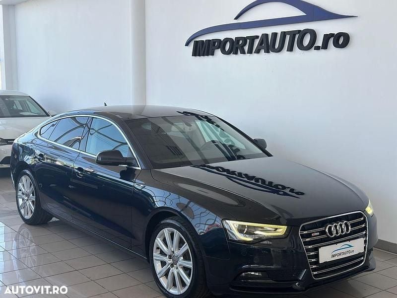 Culoarealbastru Utilizat 2015 Audi A5 Sportback Berlinǎ | 10.690 EUR (Super Preț) - Imagine 1/4
