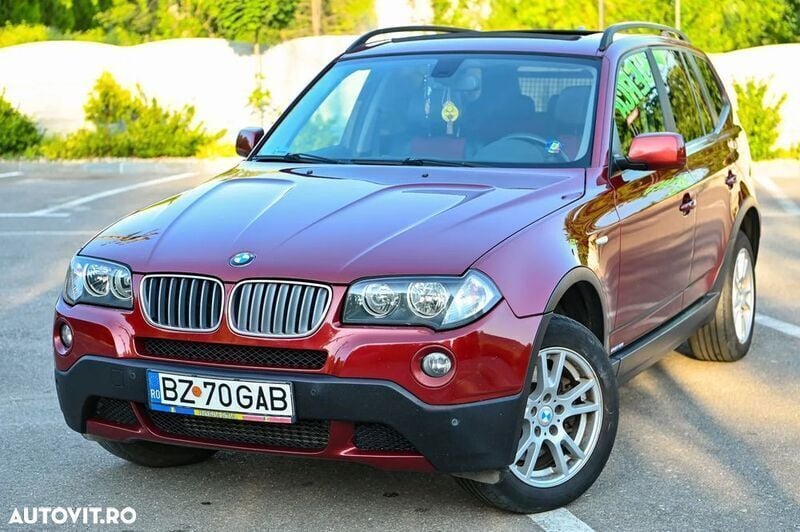 Rosu Utilizat 2009 BMW X3 SUV | 6.190 EUR (Preț OK) - Imagine 1/4
