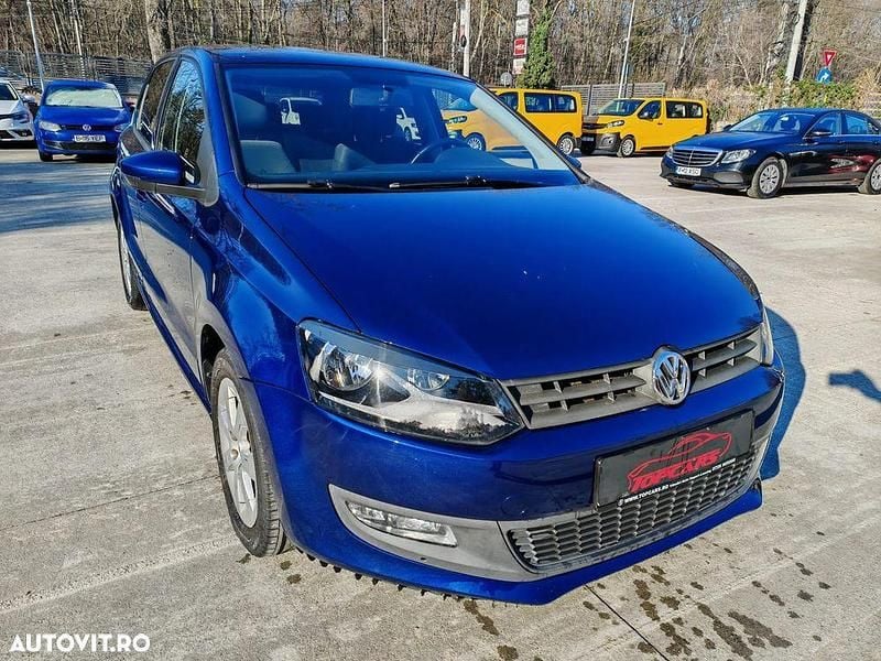 Second-hand VW Polo 75 CP (55 kW) 2014 Culoarealbastru