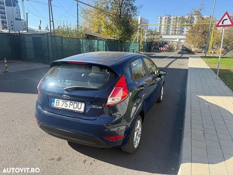 Second-hand Ford Fiesta Trend 80 CP (58 kW) 2016 Culoarealbastru Hatchback
