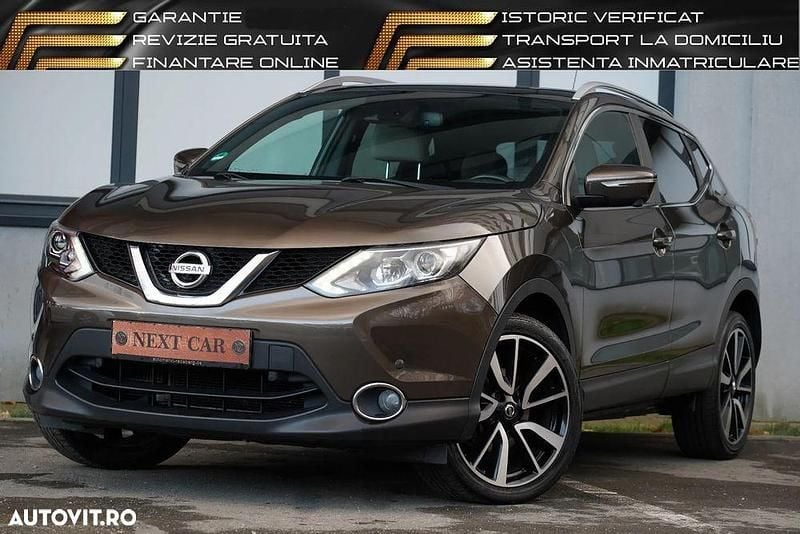 Culoaremaro Utilizat 2015 Nissan Qashqai Tekna SUV | 9.950 EUR (Preț OK) - Imagine 1/4