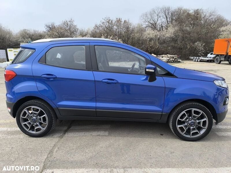 Second-hand Ford Ecosport Titanium 95 CP (69 kW) 2015 Albastru SUV