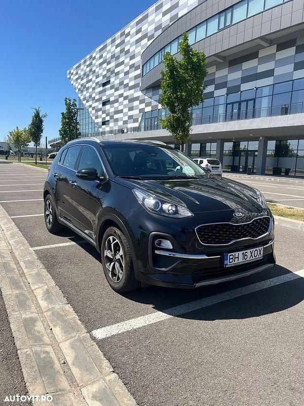 Negru Utilizat 2020 Kia Sportage Classic SUV | 16.500 EUR (Super Preț) - Imagine 1/4