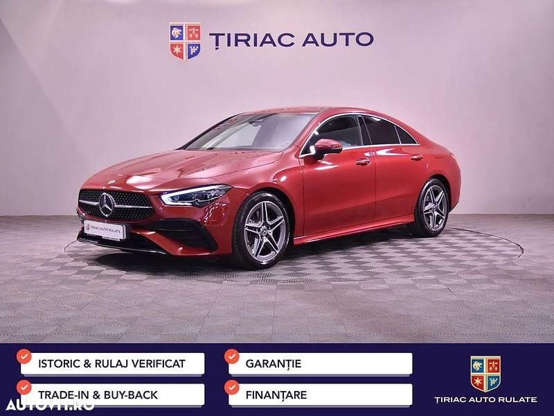 Culoarerosu Utilizat 2024 Mercedes CLA200 Coupe | 39.501 EUR (Puțin scump) - Imagine 1/4