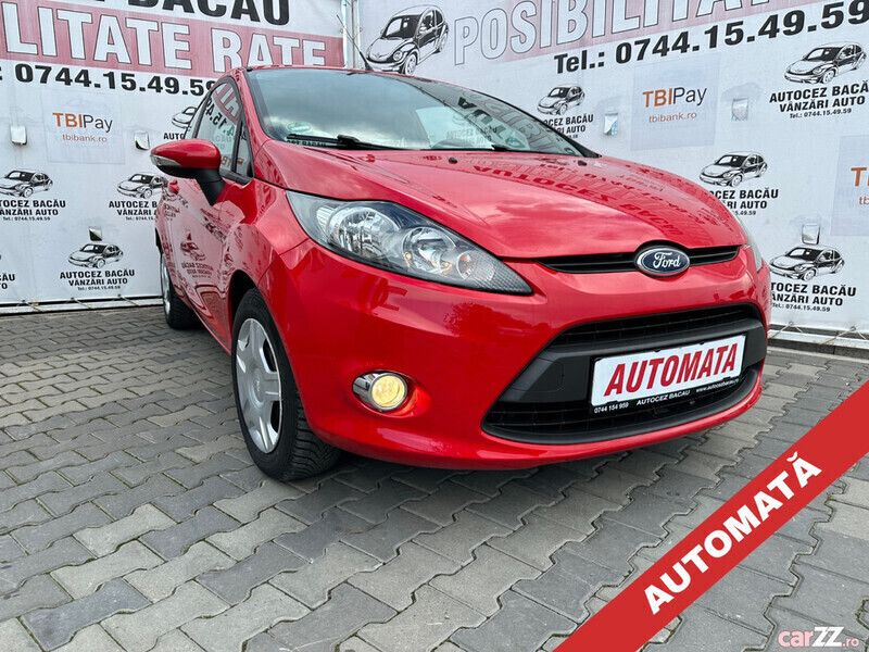 Second-hand Ford Fiesta 90 CP (66 kW) 2012 Rosu Hatchback
