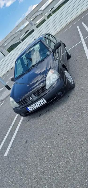 Negru Utilizat 2005 Renault Clio II Hatchback | 1.150 EUR (Preț bun) - Imagine 1/4