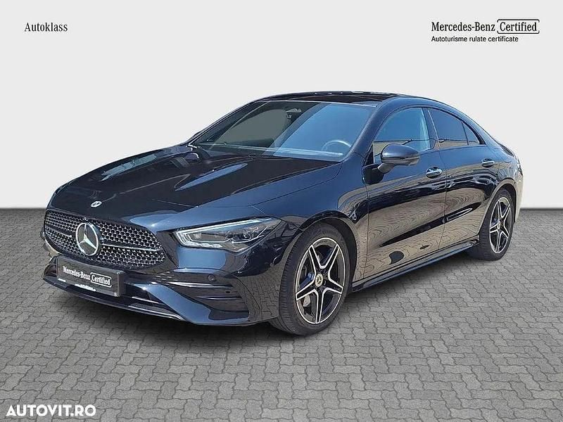 Negru Utilizat 2024 Mercedes CLA220 Berlinǎ | 50.739 EUR - Imagine 1/3