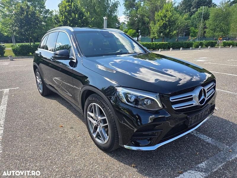Negru Utilizat 2018 Mercedes GLC220 AMG line SUV | 31.000 EUR (Preț OK) - Imagine 1/4