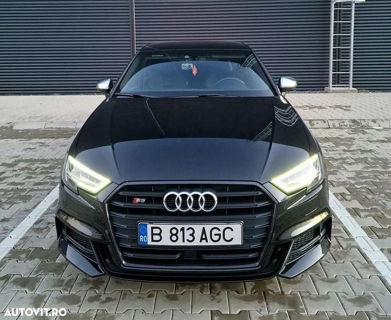 Culoarenegru Second-hand 2019 Audi S3 Sportback Sport Hatchback | 27.990 EUR - Imagine 1/4