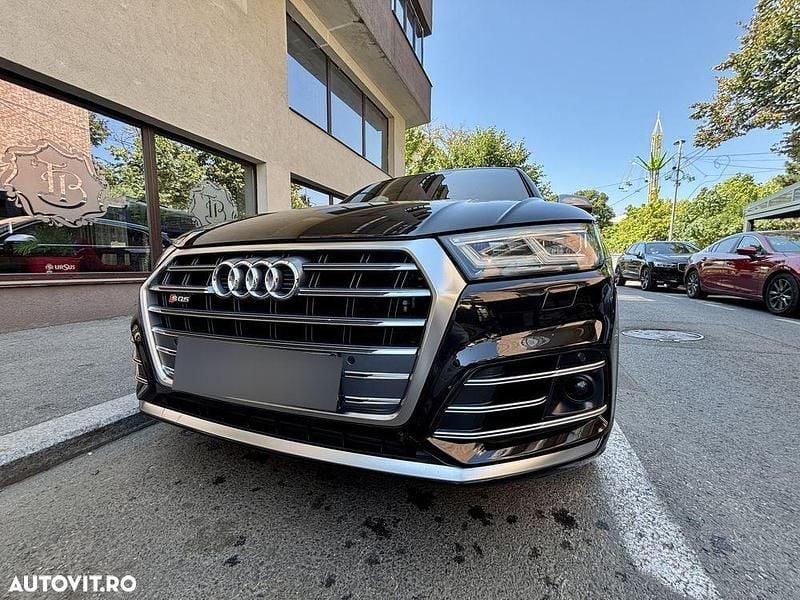 Negru Utilizat 2017 Audi SQ5 SUV | 23.500 EUR (Super Preț) - Imagine 1/4