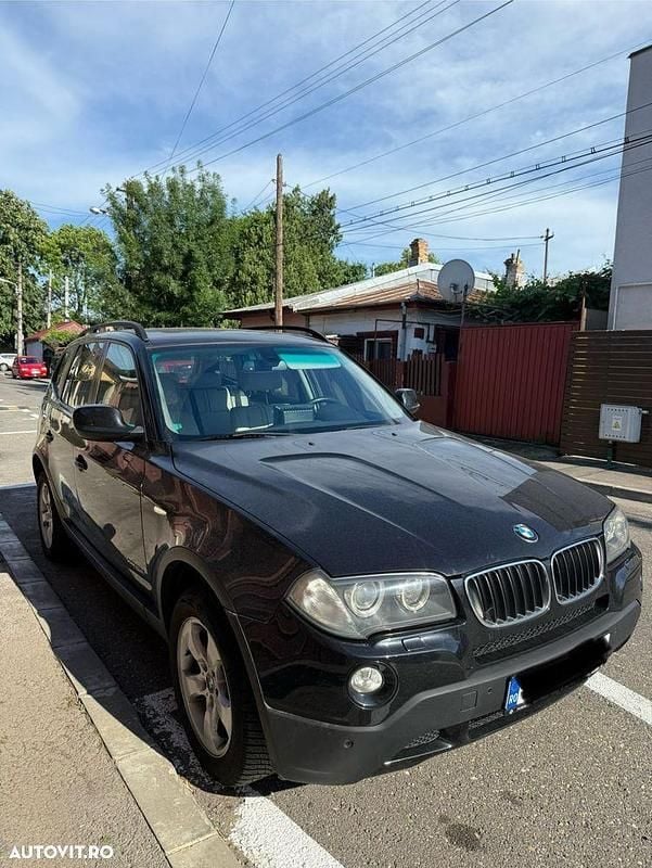 Negru Utilizat 2009 BMW X3 SUV | 6.900 EUR (Preț OK) - Imagine 1/4