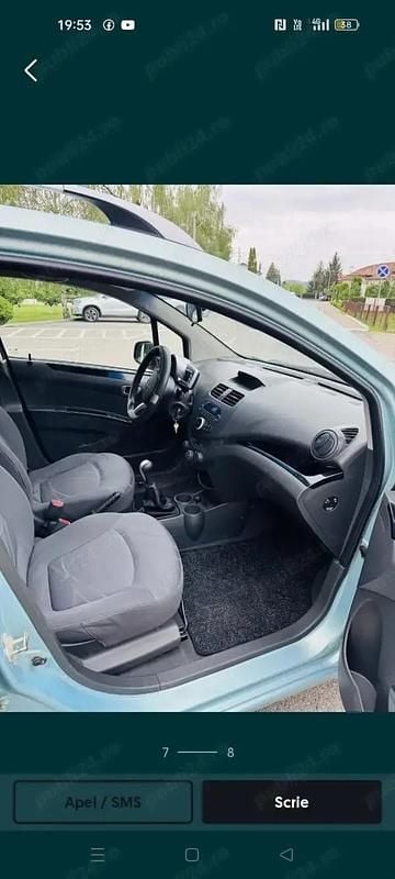 Second-hand Chevrolet Spark 68 CP (50 kW) 2010 Hatchback