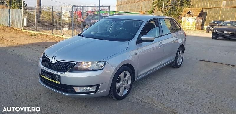 Gri Utilizat 2014 Skoda Rapid Ambition Berlinǎ | 4.999 EUR (Preț OK) - Imagine 1/4