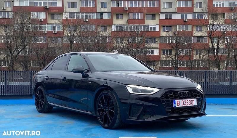 Second-hand Audi A4 S-Line 150 CP (110 kW) 2021 Culoarenegru Berlinǎ