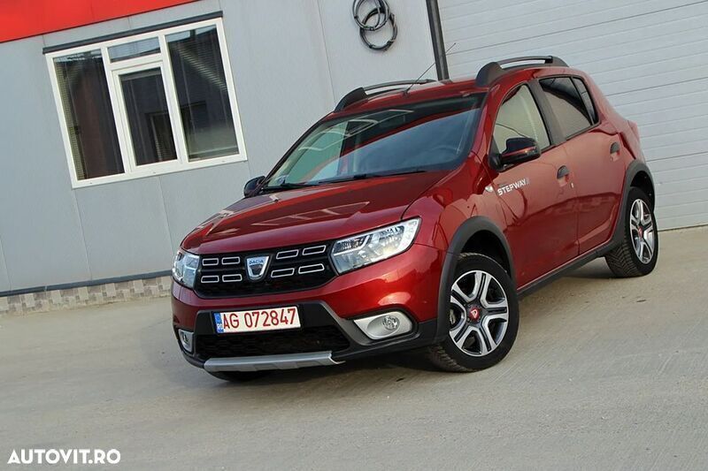 Rosu Utilizat 2019 Dacia Sandero Stepway Hatchback | 7.590 EUR (Preț OK) - Imagine 1/4