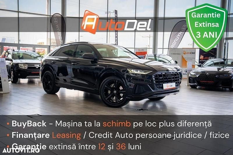 Negru Utilizat 2019 Audi Q8 SUV | 55.924 EUR (Scump) - Imagine 1/4