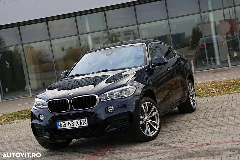 Second-hand BMW X6 258 CP (189 kW) 2017 Culoarenegru SUV