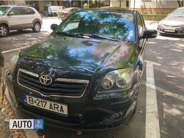 Second-hand Toyota Avensis 147 CP (108 kW) 2007 Negru Berlinǎ