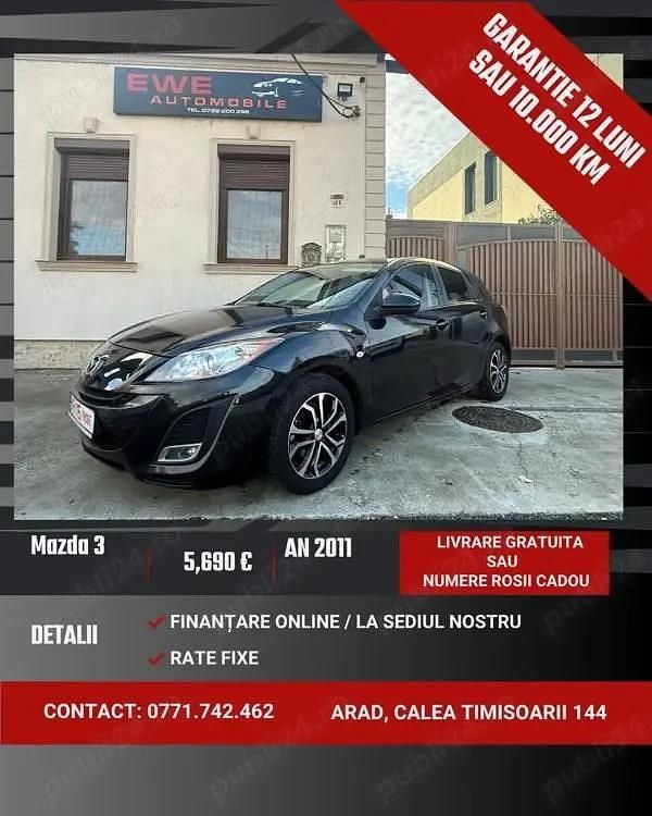 Second-hand 2011 Mazda 3 Hatchback | 5.690 EUR (Preț OK) - Imagine 1/4